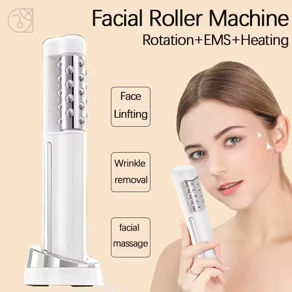 360° Heated Rotating Facial Roller