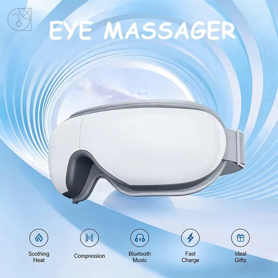 Smart Heated Eye Massager with Bluetooth Music